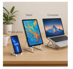 ★新品★ パソコンスタンド タブレット 携帯 読書 ノート PC スマホ 折りたたみ