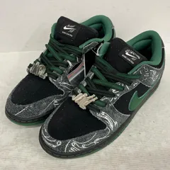 【加古川店】 中古 NIKE | ナイキ スニーカー There Skateboards × Nike SB Dunk Low Pro HF7743-001 ブラック 【126】