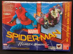 バンダイ S.H.Figuarts スパイダーマン / ホームカミング スパイダーマン (ホームカミング) ホームメイドスーツ&アイアンマン マーク47
