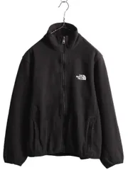 【お得なクーポン配布中!】 ノースフェイス フルジップ フリース ジャケット メンズ XS / The North Face ジャンパー アウトドア ワンポイント ブラック ブルゾン 黒