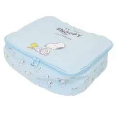 スヌーピー トラベルポーチ ストレージケース トラベルシリーズ ピーナッツ サンアート 旅行 合宿 衣類収納 キャラクター グッズ 