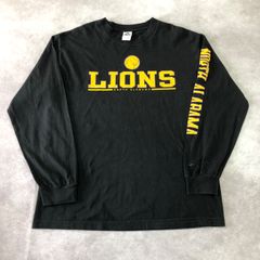 ALSTYLE アルスタイル Tシャツ 長袖 ロンT 袖プリント NORTH ALABAMA LIONS ノース・アラバマ・ライオンズ スポーツ フットボール 古着 USED Vintage ヴィンテージ