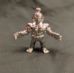 バンダイ ダイキャストキンケシ5 5/キン肉マン リキシマン(銀メッキver.)