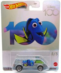 [중고] 미니카 1/64 DREAM VAN XGW 파인딩 니모 돌리(실버×블루) [Hot Wheels Disney 100] [HKC91]