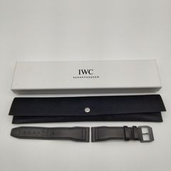 IWC 純正 カーフスキンストラップ 黒 EasX-CHANGE マーク20 - メルカリ