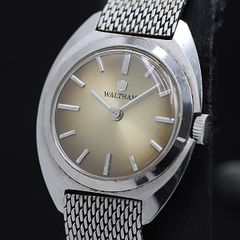 稼動品Walthamウォルサム25石自動巻きヴィンテージレディース腕時計