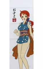 [중고] 잡화 오나미 그림 테누구이 [이치 반 쿠지 원피스 ONE PIECE GIRL'S COLLECTION -화노막-] E상