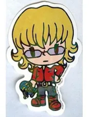 【中古】シール・ステッカー バーナビー・ブルックスJr.(私服) ステッカー 「TIGER＆BUNNY(タイガー＆バニー)」 メタルヒーローカード 2nd