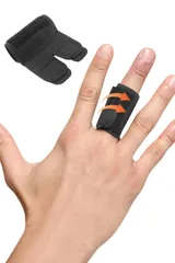 【医師監修】 指サポーター ロゴ無し 1本巻×3サイズ フィンガーラップ 男女 左右 Helcynas Mサイズ [M] [1本指固定]