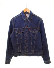 リーバイス Levi's 70's 4th type トラッカージャケット ボタン裏525 ブランケット欠損 ブランケットタグあり USA製 ジャケット ブルー 103MT-756