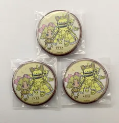 【未開封】 サクラ大戦 アイリス カプセル缶バッジ 3点セット 【まとめ売り】