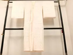 平和屋着物■長襦袢　無双仕立て　花づくし　正絹　逸品　AAAX8627ph