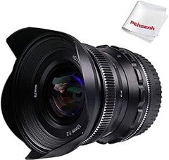 12mm F2 広角マニュアルフォーカス単焦点レンズ APS-C Nikon Zマウントカメラ対応 Z6 Z7 Z50に適用( 黒,  Nikon Zマウント)