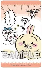 【中古】食玩 ステッカー・シール ちいかわ＆ハチワレ＆うさぎ(ザクッ) 「ちいかわ デコステッカー3 ガムつき」