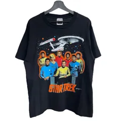 【両面デザイン】スタートレック　Tシャツ　XLサイズ　ヴィンテージ　海外輸入 両面デザイン】STAR TREK スタートレック Tシャツ XLサイズ