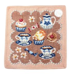 フェイラー FEILER タオルハンカチ スウィートトリート ベージュ 限定デザイン カフェ紅茶 お菓子 2025新作 母の日 敬老の日