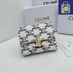 [本日WTO] セリーヌ ウォレット 16332 プリントグリーン 最新モデル [本日WTO|新品未使用品]-WTO輸入1-FWW25