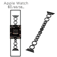 Apple Watch 41 40 38mm 用 ステンレスバンド ストーン付