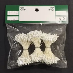 〇フラワーペップ　オタフク　バラ　2グロス×3束　白　ペップ