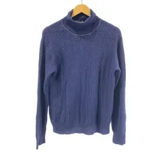 【中古】COMME des GARCONS HOMME PLUS タートルネックニット サイズ不明 ネイビー PN-040100 99年 スーベニールキッチュ期[19]