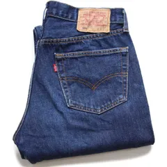 00s スペイン製 Levi'sリーバイス 501 デニムパンツ W34 L34★189 ユーロ ヨーロッパ オールド ビンテージ ジーンズ ストレート 濃紺
