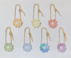 【No.139】10cm ぬいぐるみ用 ポシェット お花 ②