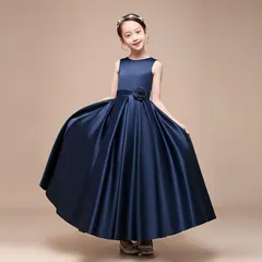 子供ドレス 発表会ドレス こどもドレス キッズドレス 韓国 ジュニアドレス 女の子 ロングドレス タフタ素材を使用したドレス 子供 結婚式 七五三 ドレス 子供 フォーマル 子供フォーマル コンクール ドレス 子どもドレス BIRt808