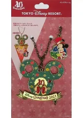 【中古】キーホルダー ミッキーマウス バッグチャーム 「ディズニー・クリスマス2023」 東京ディズニーリゾート限定