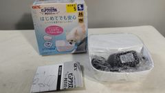 ジェックス ピュアクリスタル プチ 800mL 犬用 給水器  水飲み ペット用品 犬 ホワイト