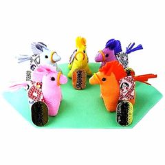 干支キット（午・うま・馬）ぬいぐるみキット ちりめん 手作り２０２６年干支 なかよし五福馬
