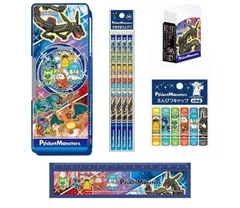 ショウワノート 2024年 新入学 小学校 男の子 入学祝い 人気 キャラクター 文具セット 筆箱 鉛筆2B 消しゴム 鉛筆キャップ 15cm定規 (5点セット)