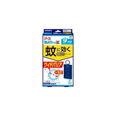 アース虫よけネットEX 蚊に効く 吊るだけプレート [9ヵ月用] 雨にぬれても大丈夫 蚊よけ ベランダ 玄関 屋外 吊り下げ虫よけ (アース製薬) 0のサムネイル