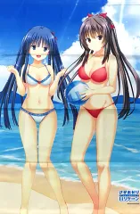 【中古】タペストリー [単品] 守永ゆかり＆綺羅凛 ビーチでキラリン☆B2タペストリー 「PS4ソフト さかあがりハリケーン Portable 完全生産限定版」 同梱特典