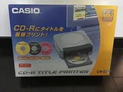 2024年最新】CASIO CW-50 カシオCDRタイトルプリンターの人気アイテム - メルカリ