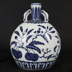 明時代　虎头罐　青花 魚藻文 壺 陶器 時代物 骨董品 旧家蔵出し 明時代 虎头罐 青花 魚藻文 壺 陶器 時代物 骨董品 旧家蔵出し - メルカリ