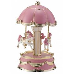 Sankyo オルゴール 陶器製メリーゴーランド - メルカリ