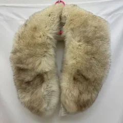 K【未使用・タグ付き】SAGA FOX サガフォックス ショール ストール ティペット マフラー 成人式 ファー 毛皮
