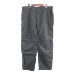 THE NORTH FACE ノースフェイス ナイロン デタッチャブル パンツ ボトムス アウトドア  キャンプ ブラック (メンズ 36) 中古 古着 P7192