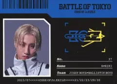 【中古】コレクションカード(男性) JIGGY BOYS ≠ BALLISTIK BOYZ/松井利樹/横型/BATTLE OF TOKYO フォトカード