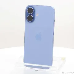 〔中古品〕 iPhone17 256GB ミストブルー MG694J／A SIMフリー【258】