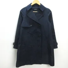D■アローズ/UNITED ARROWS green label relaxing トレンチコート 【38】紺/LADIES/50【中古】