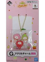 [중고] 잡화 우사마루 / 복숭아 & 사과 & 양배 아크릴 매력 [이치 반 쿠지 우사마루 ~USAMARU mart 과일 페어 ~] G상