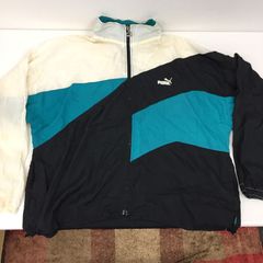 FREE　PUMA ウインドブレーカー ナイロンジャケット マルチカラー プーマ　輸入　古着
