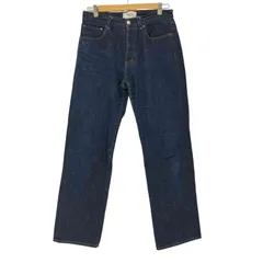 ヤエカ YAECA 別注 STUDY 40DENIM インディゴ ボタンフライ テーパード デニム パンツ レディース  30のサムネイル