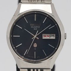 カラー希少】SEIKO キングクオーツ デイデイト ブルー 5856-7030