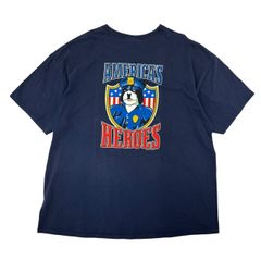 【2XL】00s USA製 古着 BIG DOGS Tシャツ バックロゴ セントバーナード 犬 プリント ネイビー ビッグサイズ
