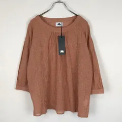 【新品タグ付き】 ABITOKYO ギンガムチェックボリュームスリーブブラウスのサムネイル