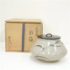 ★茶道具/陶磁器！朝鮮唐津 水指！『武村 利左ェ門』造！共箱！★ 楽天市場】【中古】【茶道具】唐津焼 武村利左エ門造 朝鮮唐津