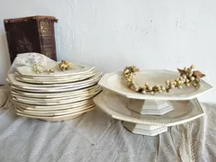 フランス　アンティーク　クレイユモントロー　陶器　素敵なアンティーク雑貨　多数出品中　お知らせ