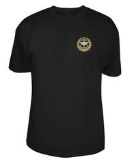 BLACKFLYS USA TEE CAPTAIN FLY ブラックL